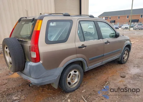 2002 Honda Cr-V Lx from USA, damaged, VIN SHSRD78482U001163